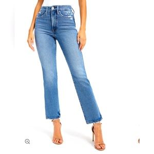 Good American Good Curve Straight Jeans